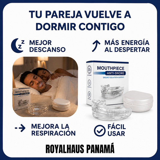 AntiSnore™ - Duerme sin Ronquidos ni Bruxismo desde la Primera Noche