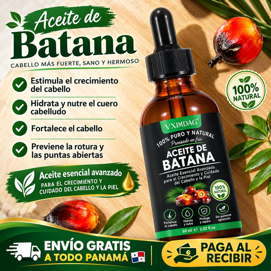 Aceite Batana – Recupera tu Cabello – Renovado y Fuerte