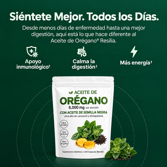 Aceite de Orégano con Aceite de Semilla Negra ™