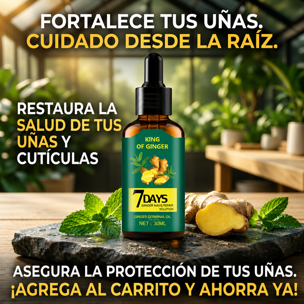 7Days™ Tratamiento Anti Hongos - Elimina Uñas Amarillas y las Fortalece desde 7 Días