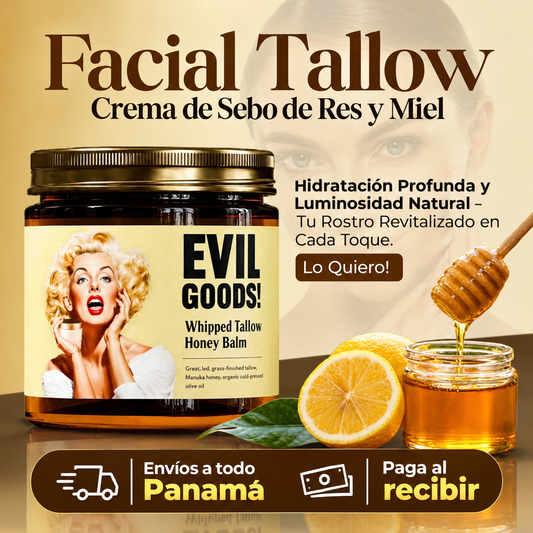 Crema Sebo de Res EVIL GOODS – Hidratación Profunda