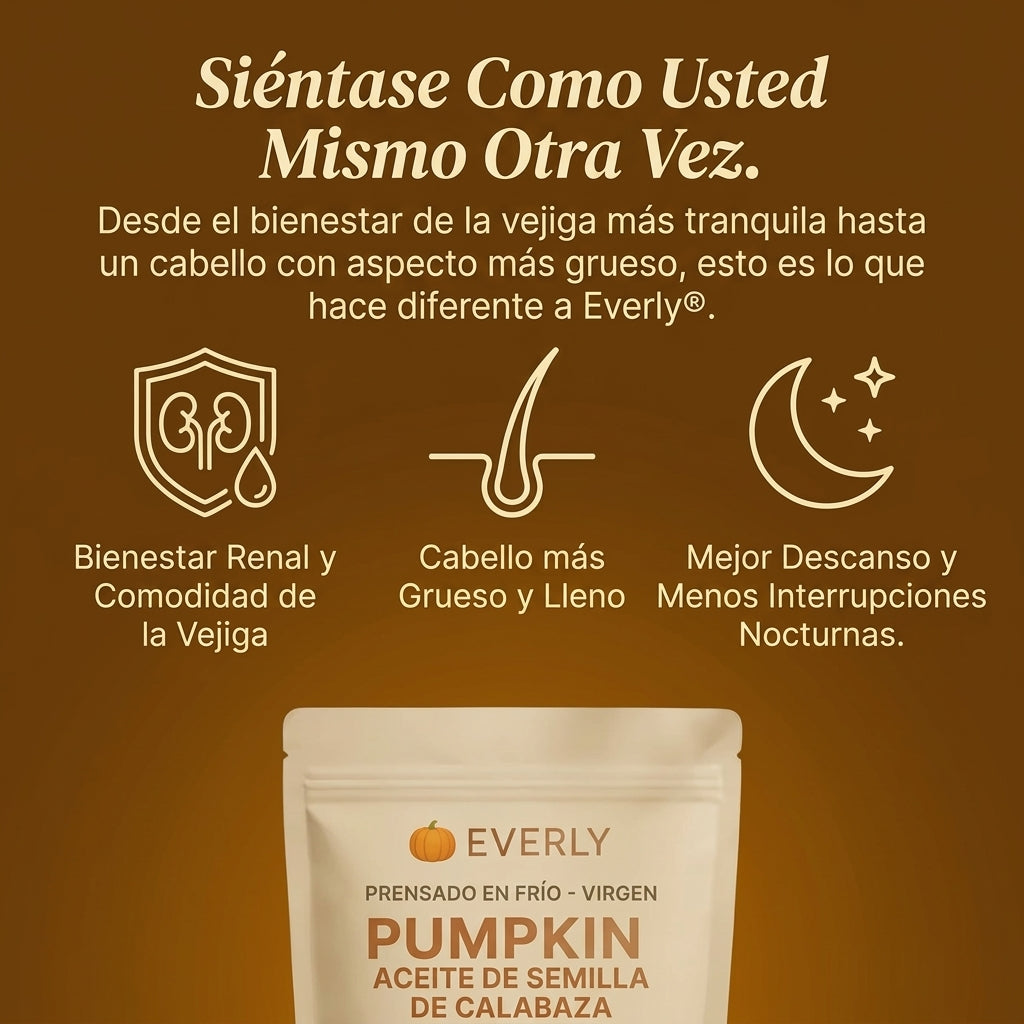 Aceite de Semillas de Calabaza - Suplemento en Cápsulas - Un Ingrediente Vegetal para Tu Rutina