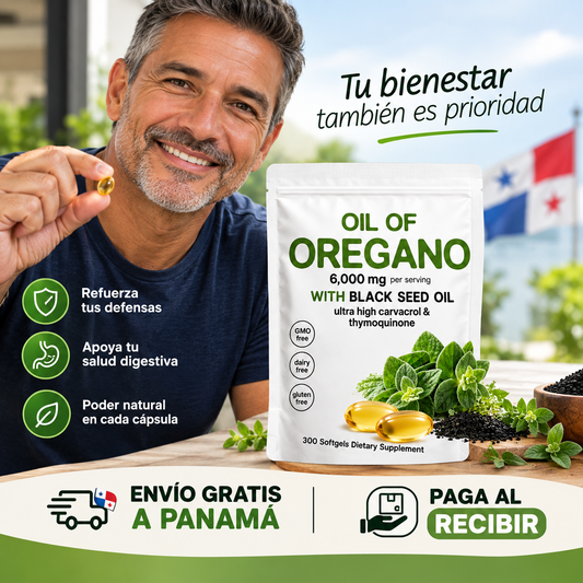 Aceite de Orégano con Aceite de Semilla Negra ™
